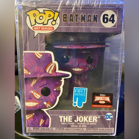 Funko Pop #64: Batman Returns: The JOKER (Art Series) Target - Picture 2 of 2